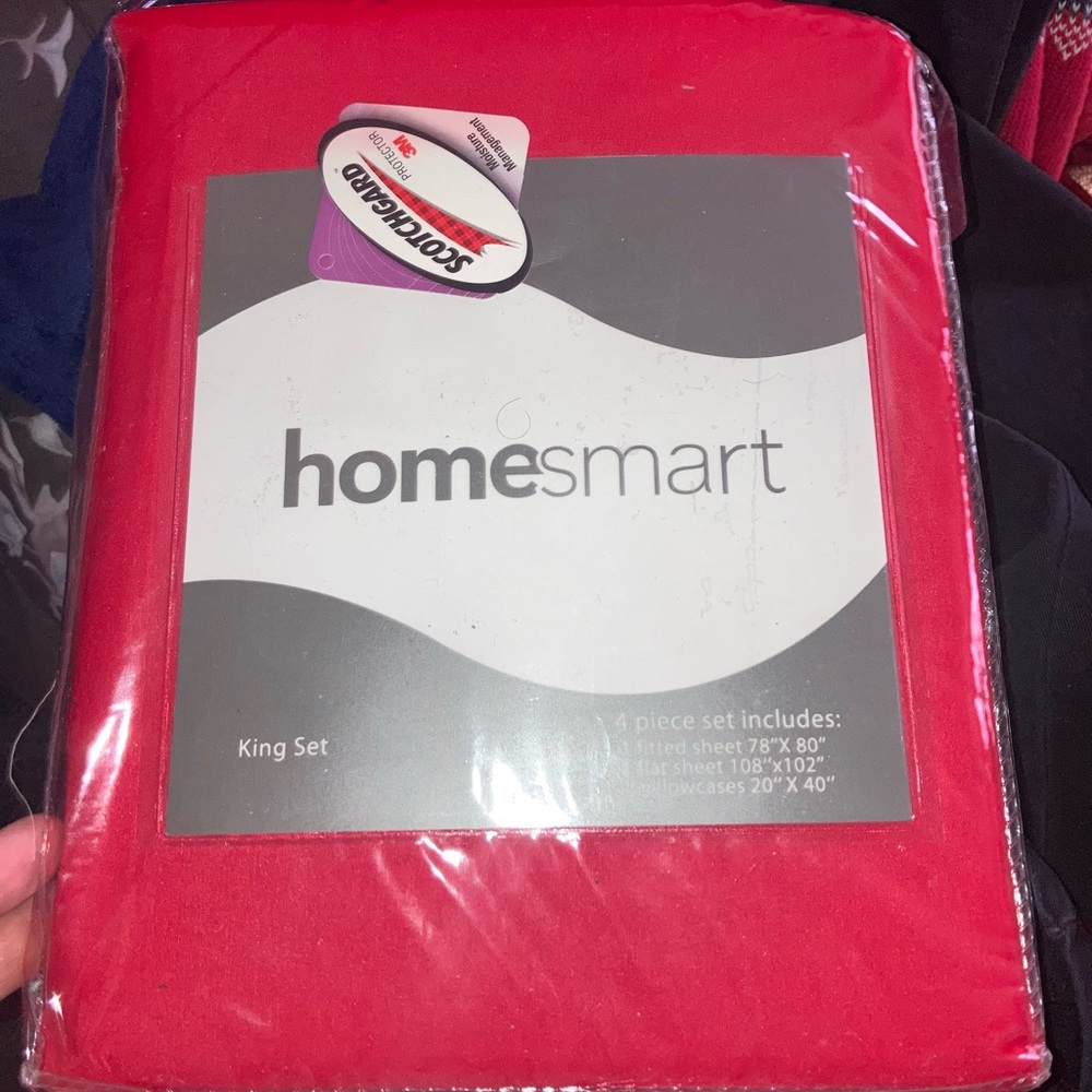 Red King Size Sheets